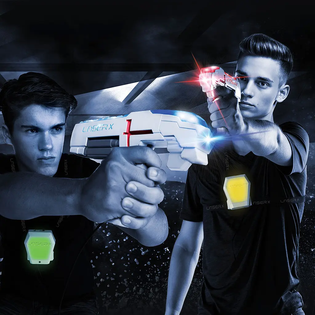 Ігровий набір для лазерних боїв Laser X Sport, для двох гравців (88842) - фото 4