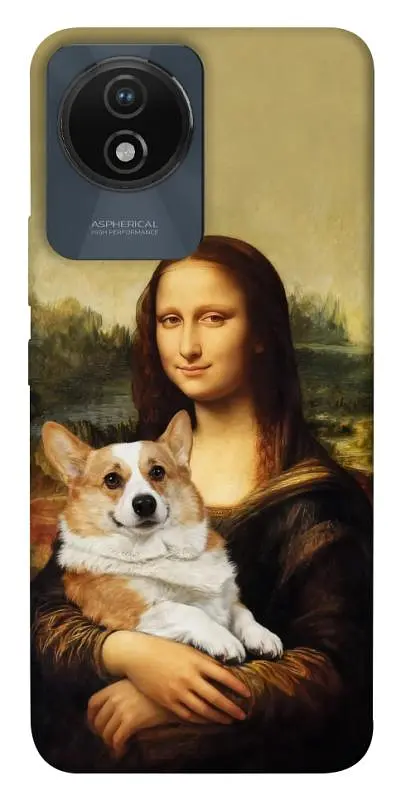 TPU чохол Demsky Mona corgi для Vivo Y02