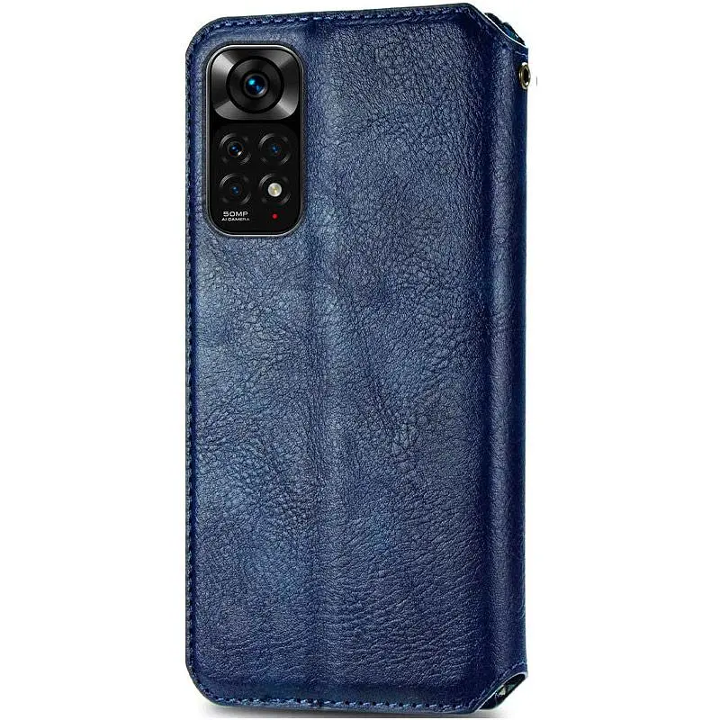 Чохол-книжка GETMAN Cubic Cover Case для Xiaomi Redmi Note 12 Pro 4G/ 11 Pro 4G/ 5G Blue [96747] - фото 2