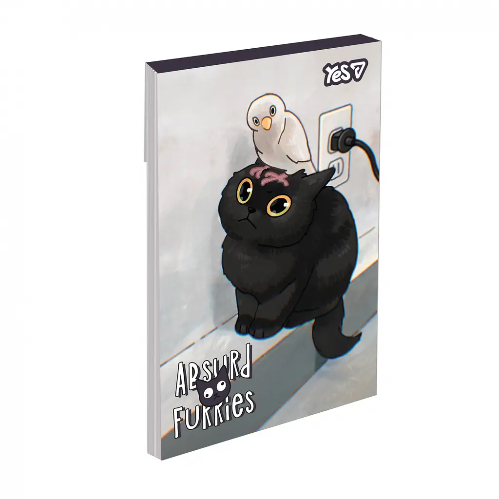 Блокнот Yes No Rulet Cuties А7 48 аркушів клітинка 1 шт. в асортименті (152575) - фото 2