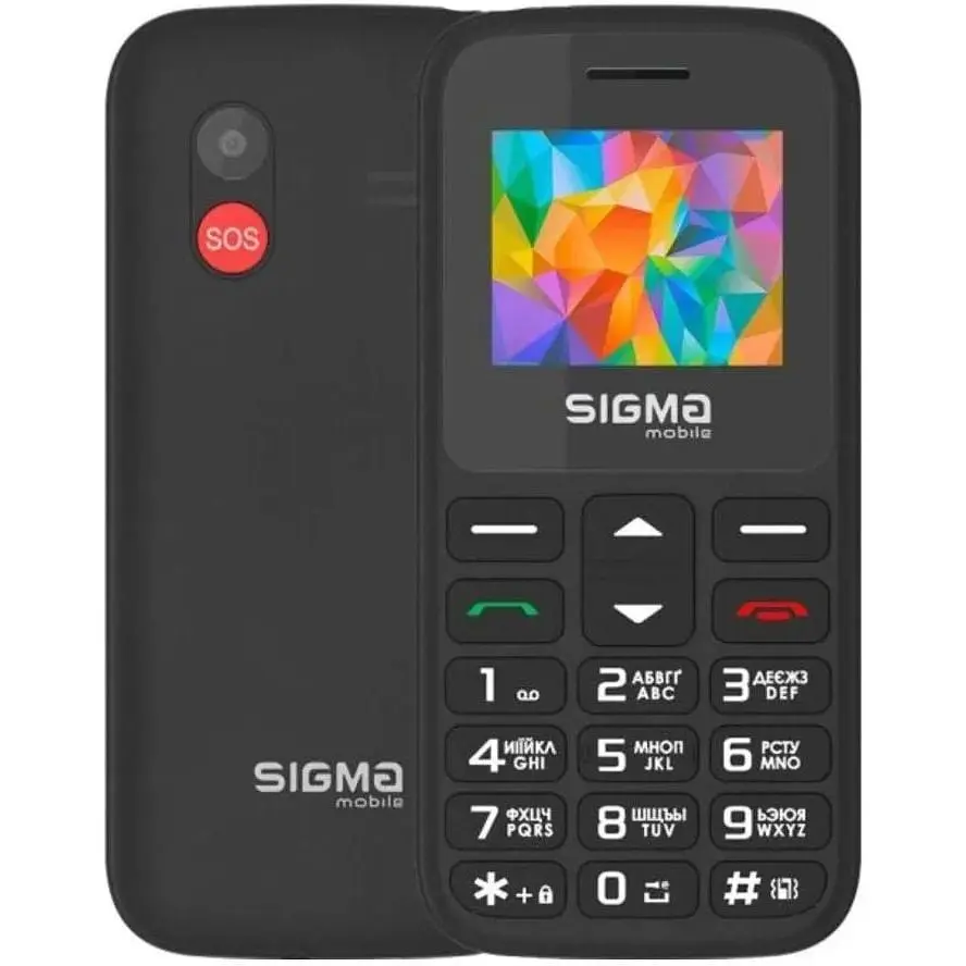 Телефон Sigma Mobile Comfort 50 HIT 2020 2 сим карты черный - фото 2