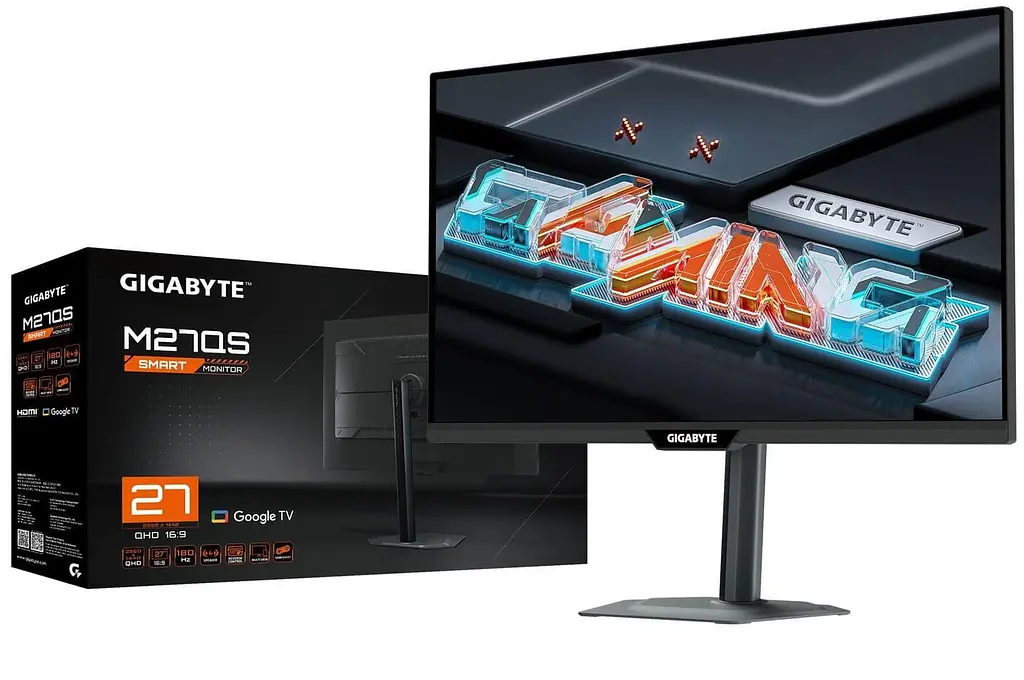 Монітор 27" GIGABYTE M27QS (M27QS Gaming Monitor) 2560x1440 (QHD, 2K) IPS 180 Hz - фото 7