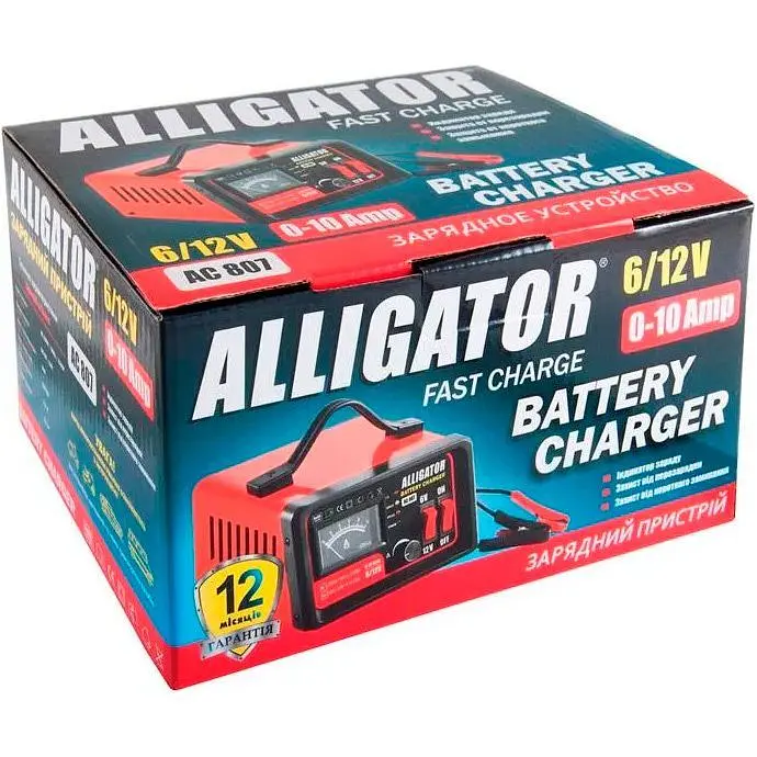 Пуско-зарядное устройство Alligator AC807 [99530] - фото 3