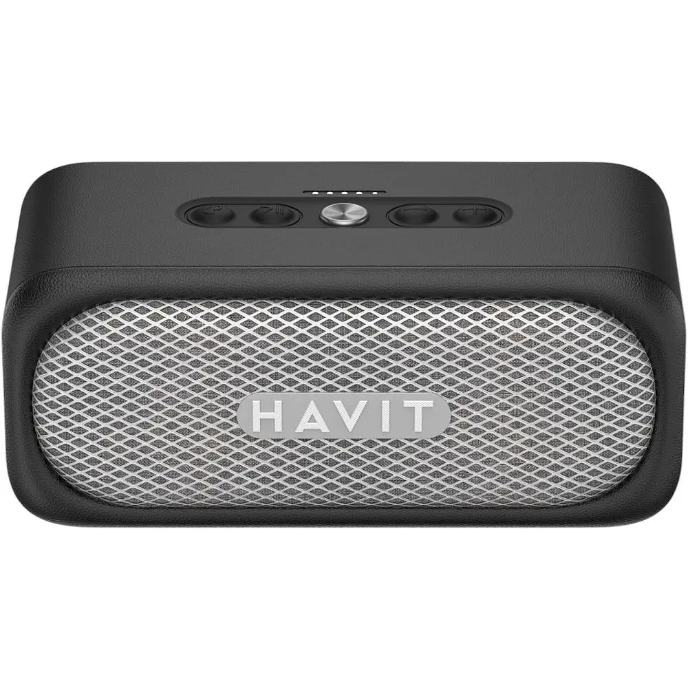 Портативная колонка Havit SK905BT Classic I IPX7 20W black (HV-SK905BT) - фото 2
