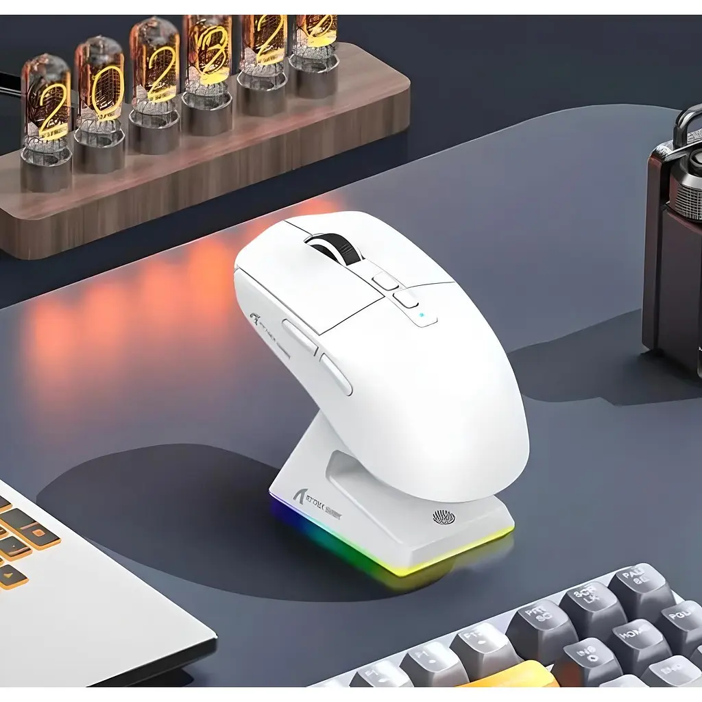 Мышь Attack Shark X6 Wireless White [137545] - фото 5