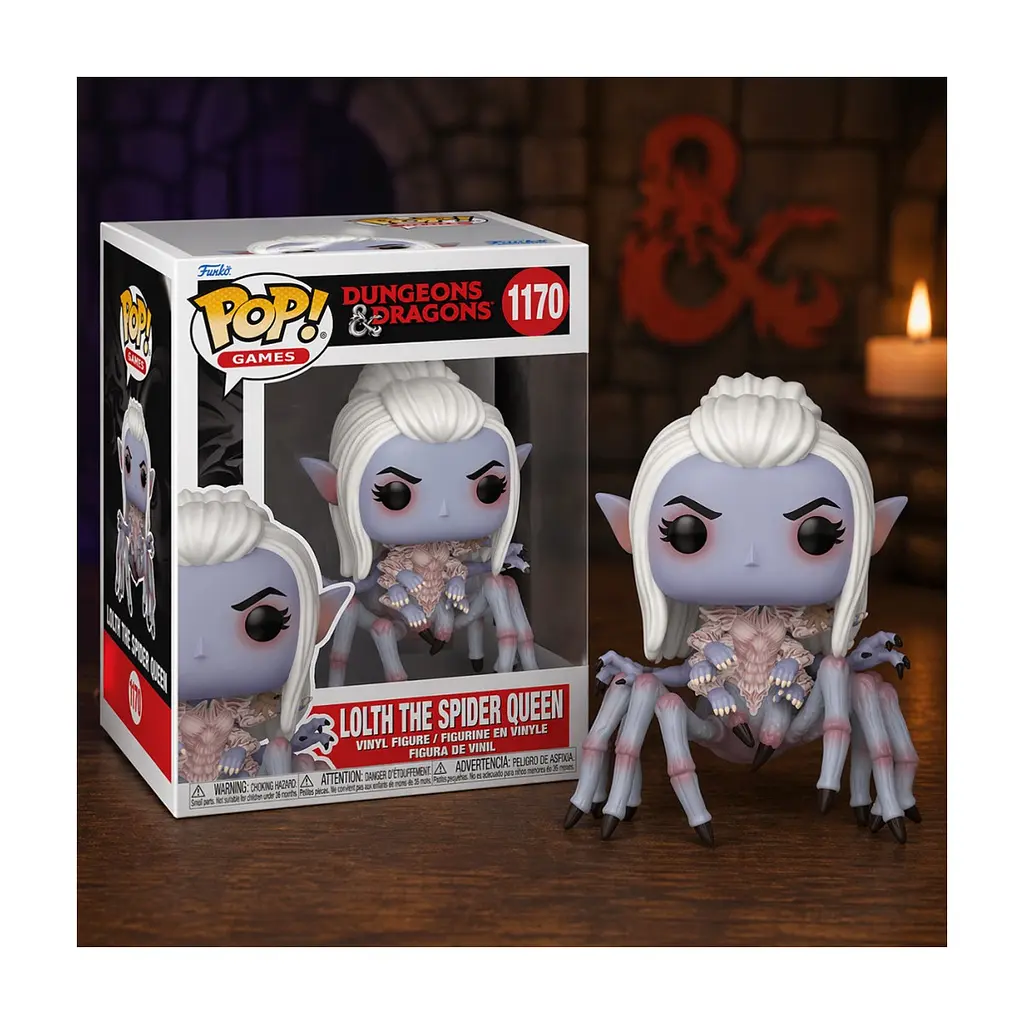 Фігурка Funko Pop серії Підземелля і дракони - Королева павуків (91562) - фото 3