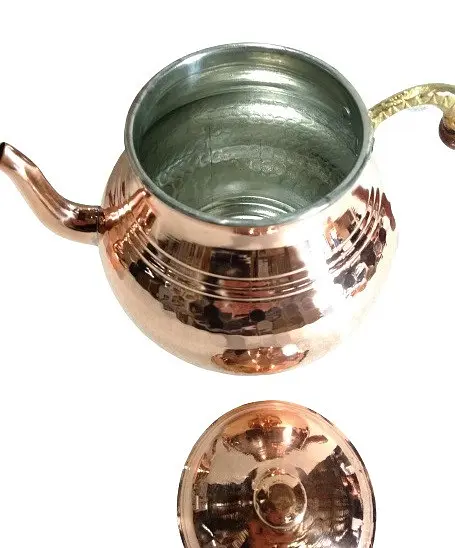 Двоярусний мідний чайник O.M.S. Collection 9260 (0,8/1,5 л.) - фото 5