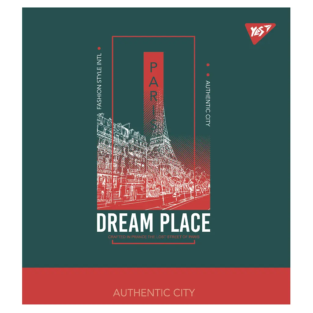 Набор тетрадей Yes Dream place А5 в клетку 18 листов 10 шт. (766811) - фото 3