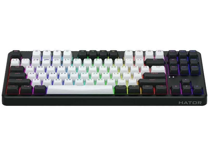 Клавіатура Hator Rockfall 3 Mecha TKL Wireless Orange Switch Black (HTK850UA) - фото 4