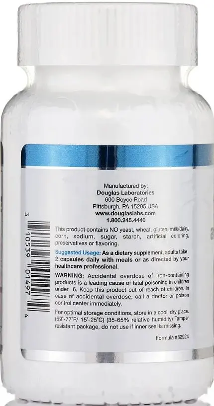 Вітаміни для волосся, нігтів і шкіри Douglas Laboratories Hair Skin Nail +Vitamins Minerals 100 капсул - фото 2