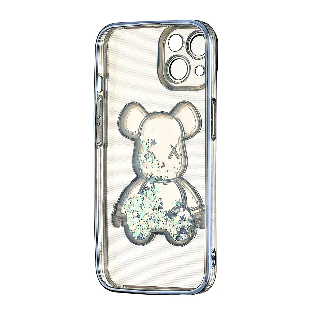 Чохол Shining Bear Case iPhone 14 Blue - фото 3