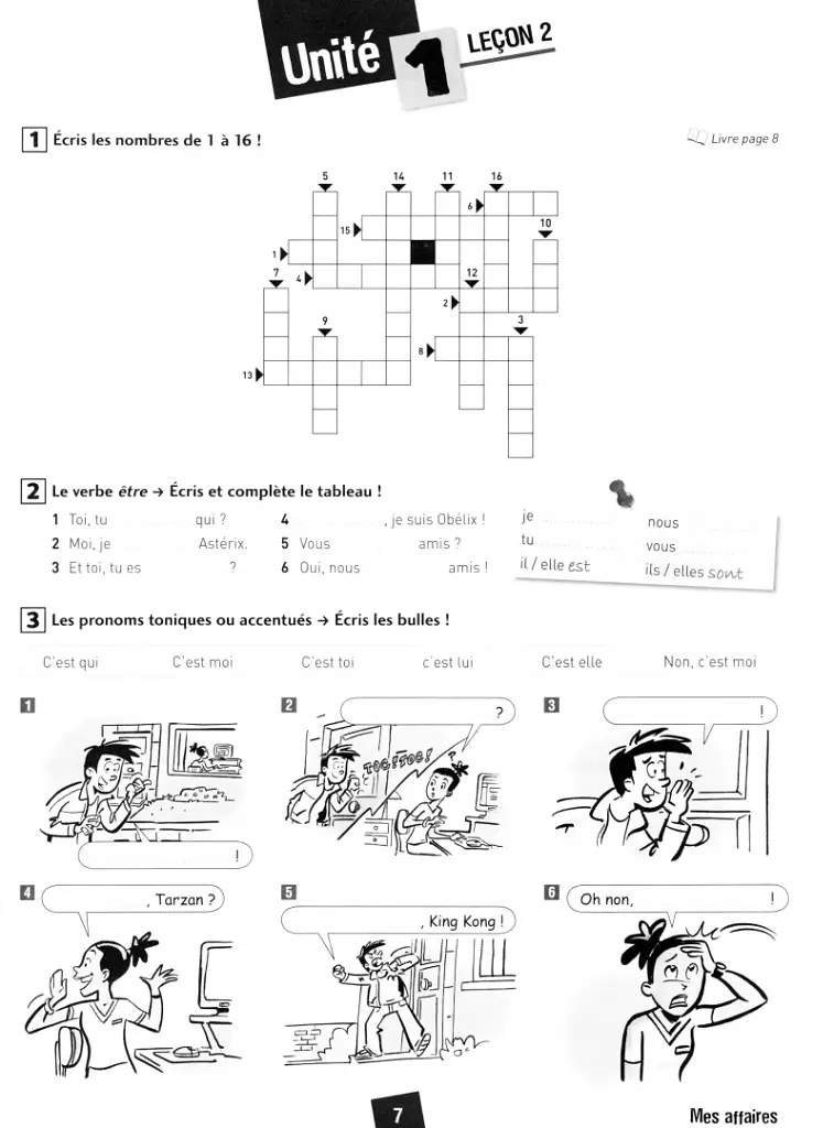 Amis et compagnie 1. Niveau A1. Cahier d'activites - Колетт Самсон - фото 3