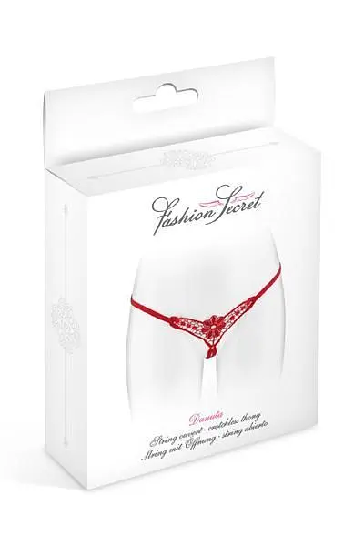 Трусики-стрінги Fashion Secret DANUTA Red Fashion Secret SO2259 94662 - фото 2