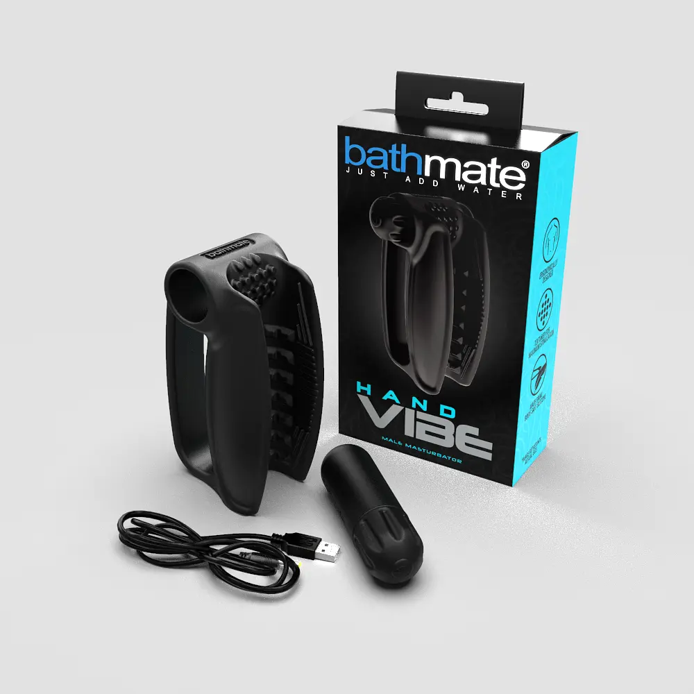 Мастурбатор з віброкулею Bathmate Hand Vibe, 10 режимів, перезаряджається - фото 2