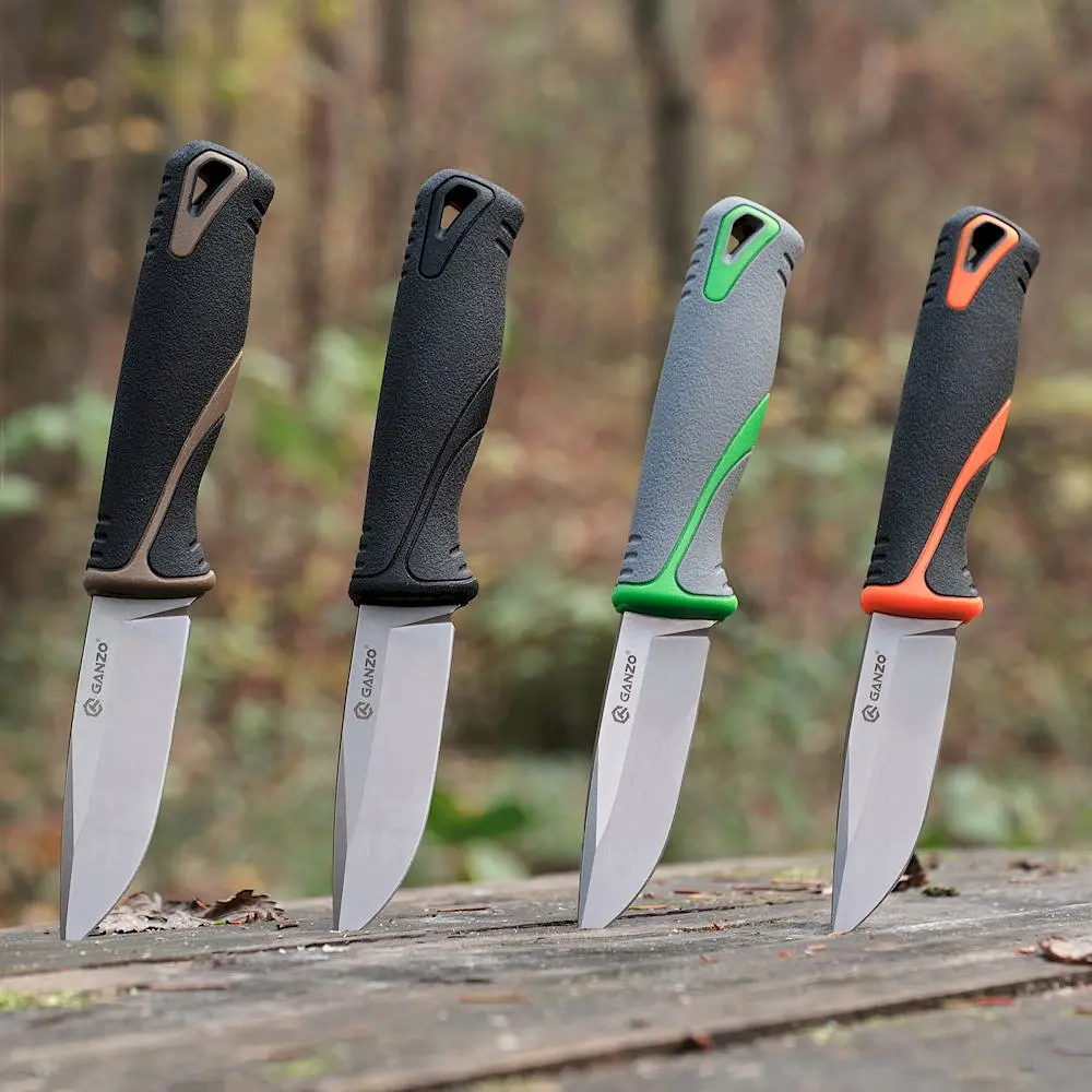 Ніж Ganzo G807-BK з ножнами чорний - фото 8