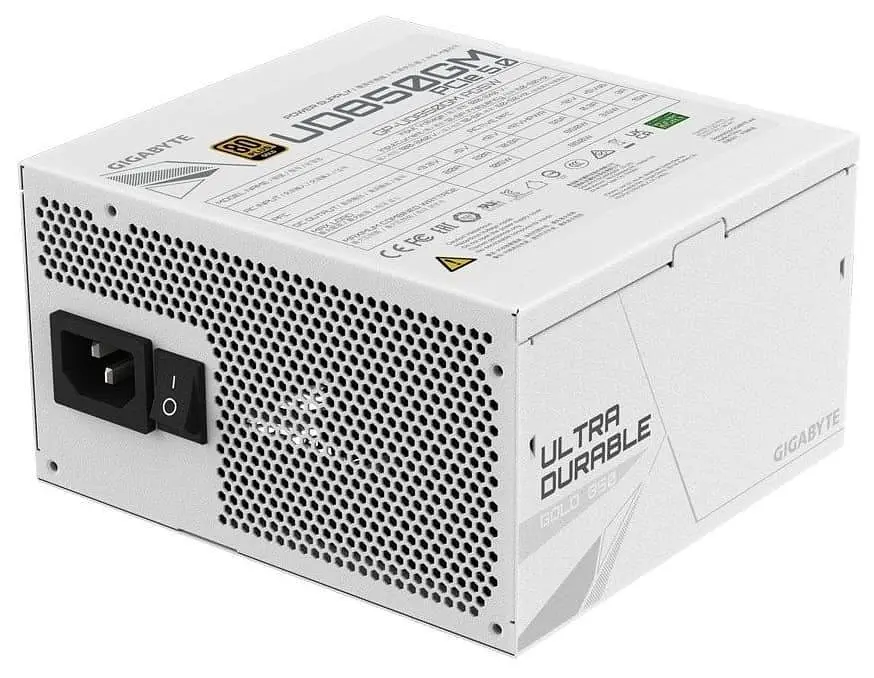 Блок живлення GIGABYTE UD850GM PG5W 850W (GP-UD850GM-PG5W) 80+ Gold (GP-UD850GM PG5W) White