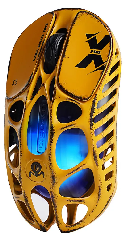 Комп'ютерна миша GravaStar Mercury X BT/WL/USB-A RGB Battle-Worn Yellow teh0024931 - фото 4