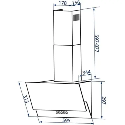 Вытяжка Minola HDN 6212 WH 700 LED - фото 3