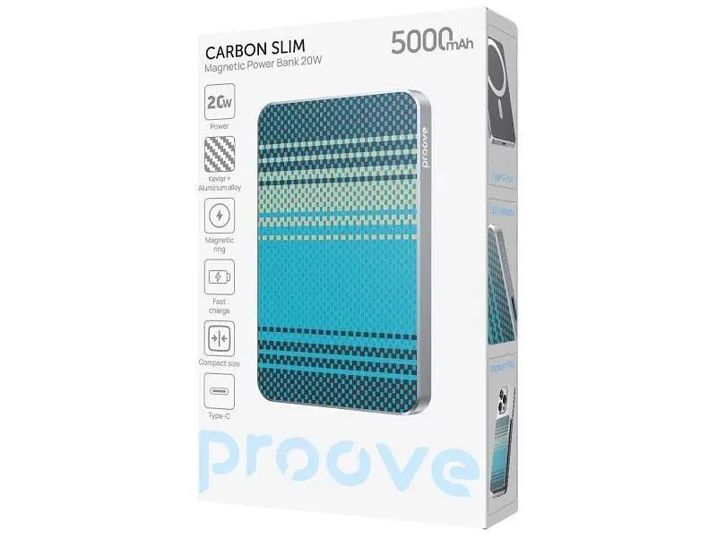 Зовнішній акумулятор (Power Bank) Proove 5000mAh 20W Nightfall (PBCS20010051) - фото 5