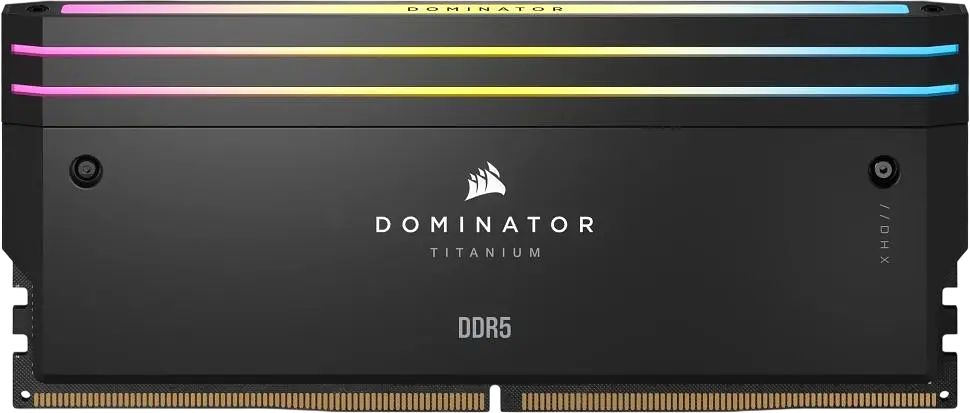 Оперативна пам'ять Corsair 32GB (2x16GB) DDR5 7200MHz Dominator Titanium RGB (CMP32GX5M2X7200C34) - фото 2