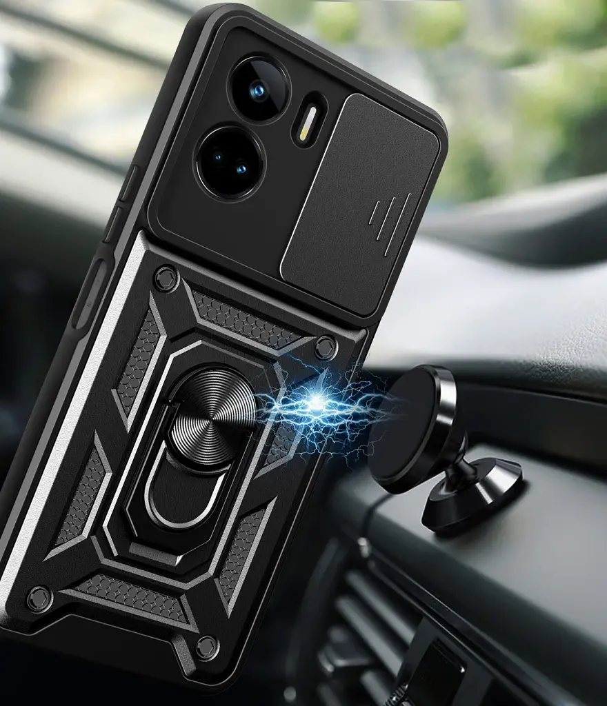 Чохол до мобільного телефона BeCover Military Honor 90 Lite Black (710999) - фото 3
