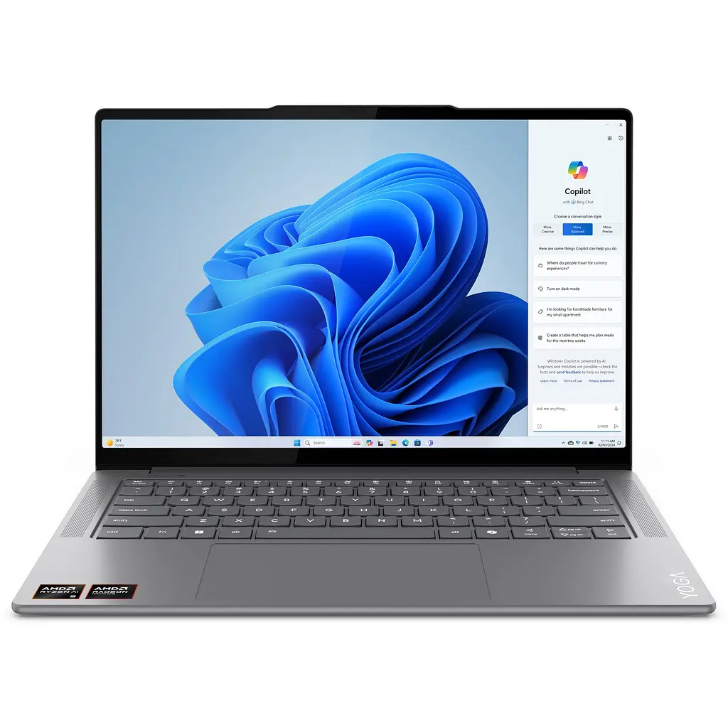 Ноутбук Lenovo Yoga Pro7 14ASP9 AI 9365 la 50GHz,14.5'',32GB LPDDR5x,1TB,Windows 11 Pro - фото 4
