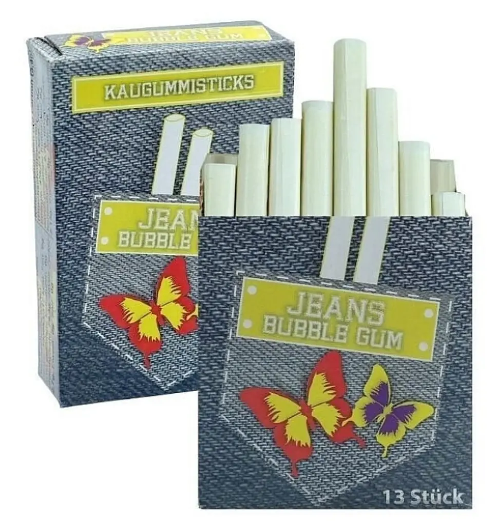 Жуйка сигарета DOK Jeans Bubble Gum Sticks 44г - фото 2