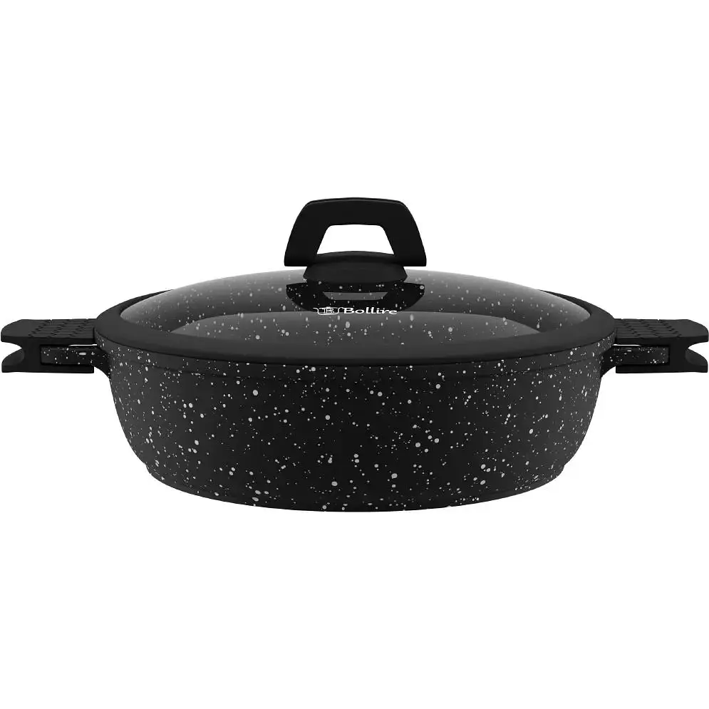 Сотейник з кришкою Bollire Torino, 3,85 л, 28 см (BR-1615)