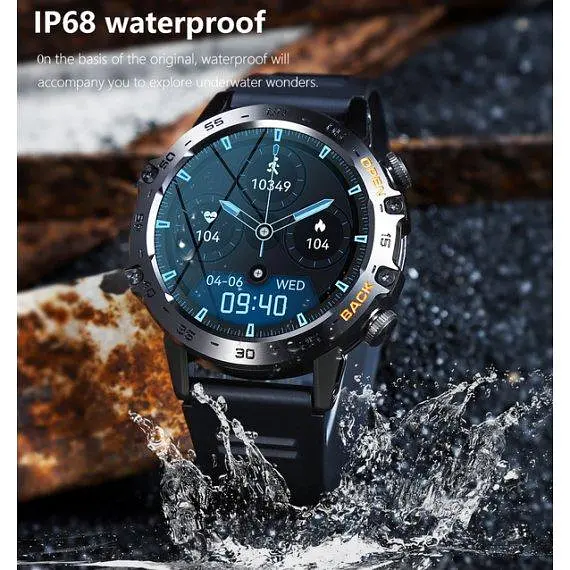 Годинник розумний Smart Delta K52 2 ремінці Чорний (2113177367) - фото 7