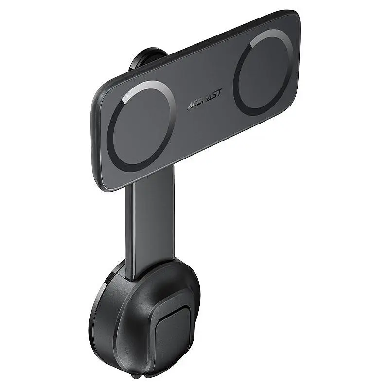 Автодержатель Acefast D60 Dual Mount Black - фото 4