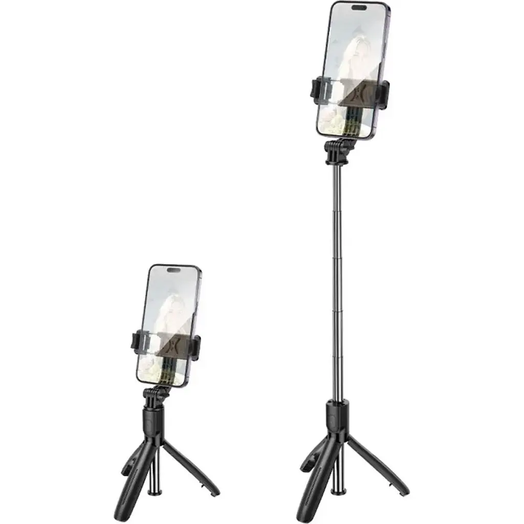 Штатив-монопод Borofone BY13 Nube Live Broadcast Holder Black [136809] - фото 6