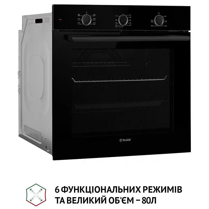 Духова шафа Perfelli Perla 6M6 Nero - фото 4
