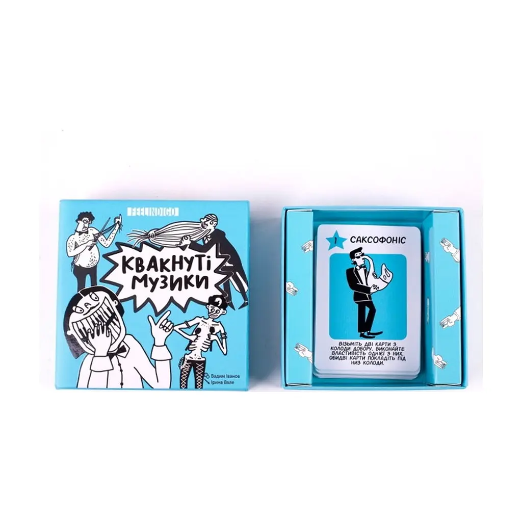 Настольная игра Feelindigo Квакнутые музыканты (Freaky Band) украинский (FI19030) - фото 6