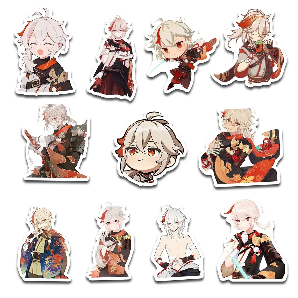 Стикерпак GeekLand Genshin Impact Kazuha 45 штук (SP GI K 01) - фото 3