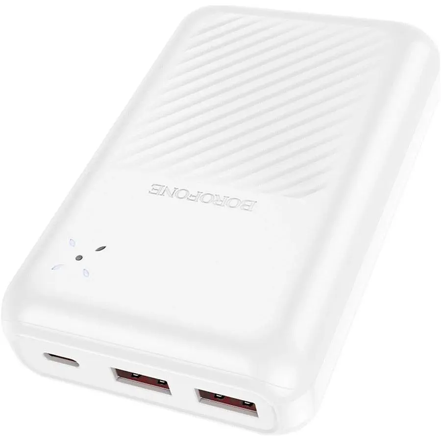 Зовнішній акумулятор Borofone BJ30A Starlight 20000mAh 22.5W White [161200] - фото 2