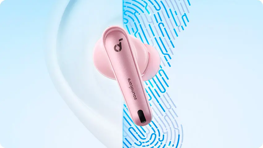 Навушники SoundCore Liberty 4 NC Pastel Pink [A3947G51] [94016] - фото 3