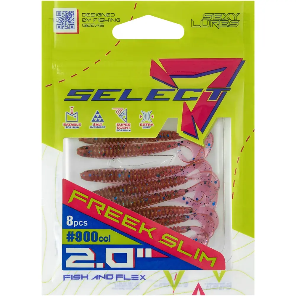 Силікон Select Freek Slim 2" 900 FE (8 шт/уп) - фото 2