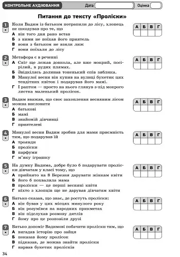 Контроль навчальних досягнень. Українська мова 8 клас - фото 2