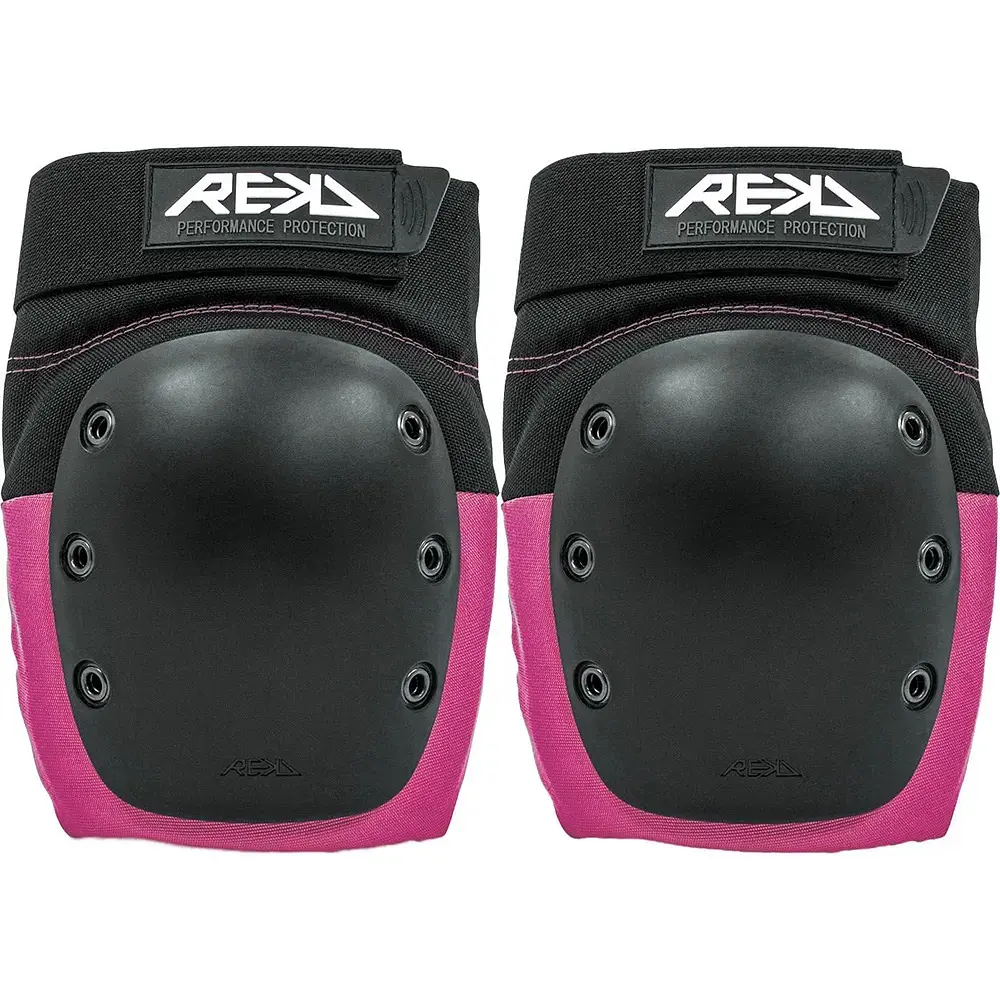 Защита колена REKD Ramp Knee Pads XS Чорний-Рожевий - фото 2