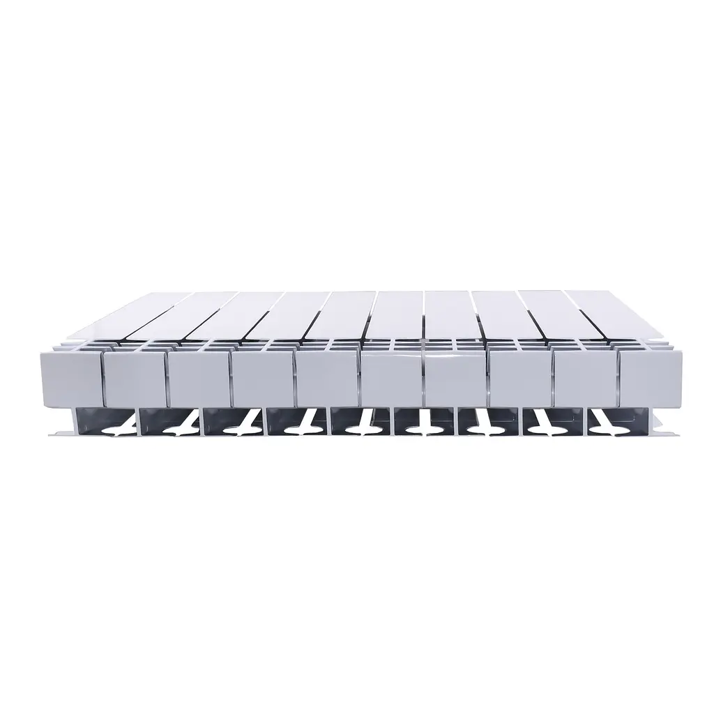 Радиатор биметаллический секционный Queen Therm 500/120 (кратно 10), Белый - фото 7