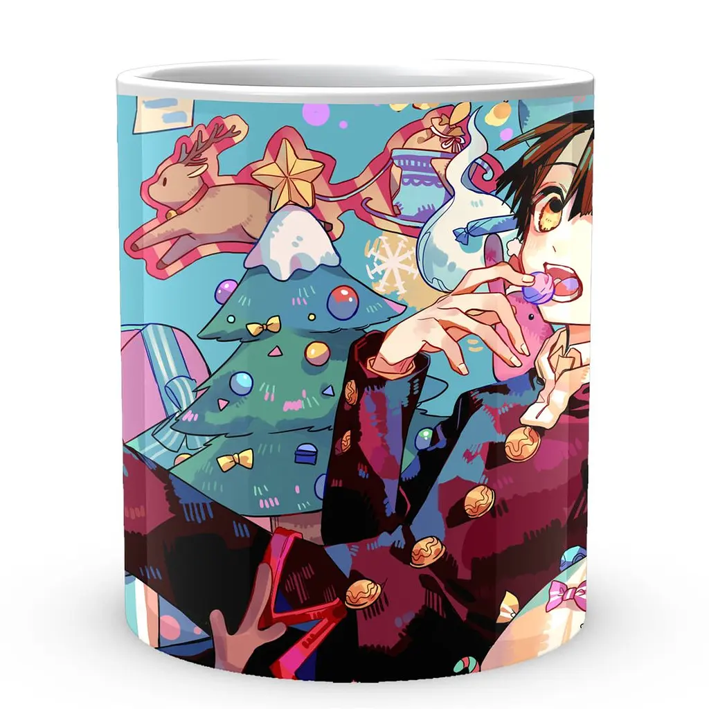 Кружка GeekLand Jibaku Shounen Hanako-kun Туалетный мальчик Ханако-кун JSH 25 330 мл белая - фото 2