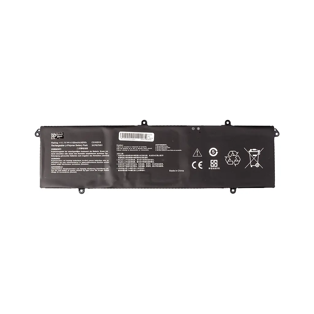 Акумулятор для ноутбука ASUS VivoBook Pro 14X OLED M7400 (C31N2019) 11.1V 4100mAh PowerPlant (NB432097)