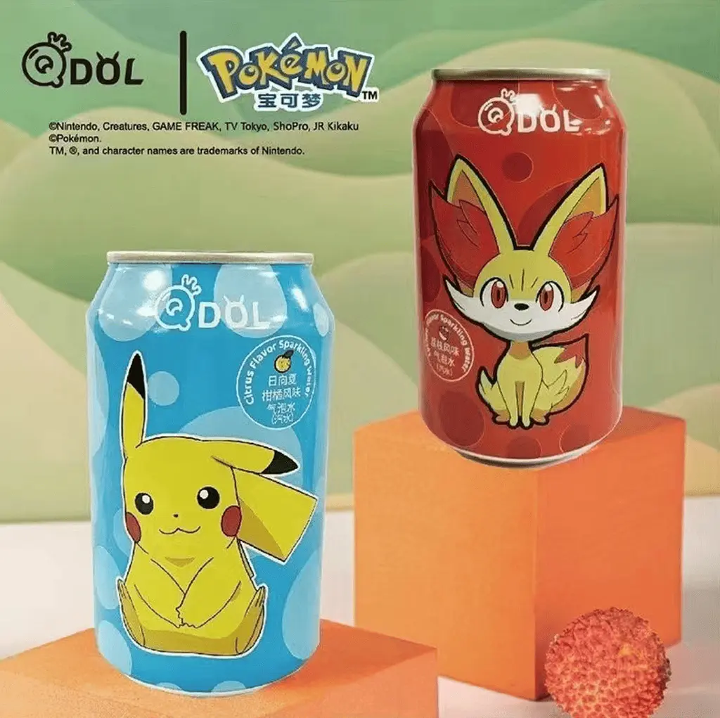 Газований напій Qdol Pokemon Citrus Pikachu 330мл - фото 4