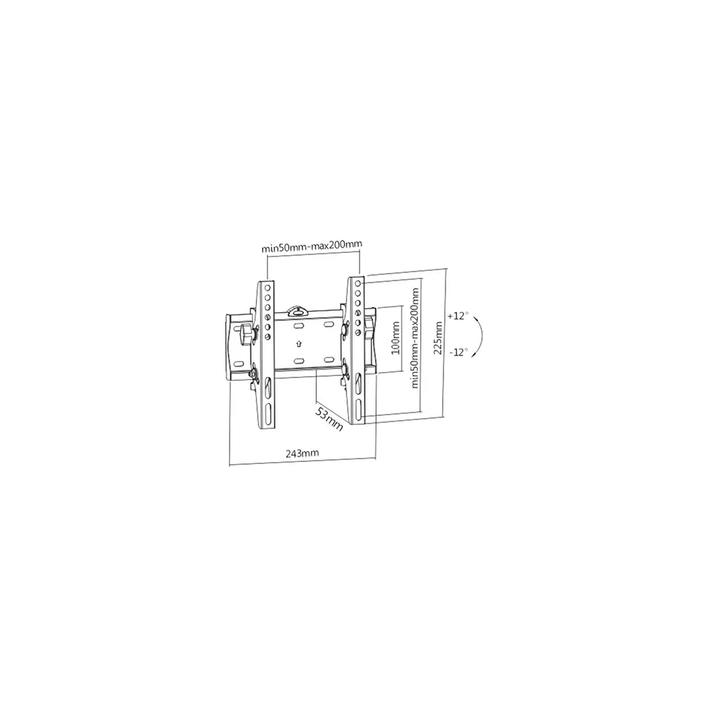 Кронштейн Gembird WM-42T-02 - фото 3