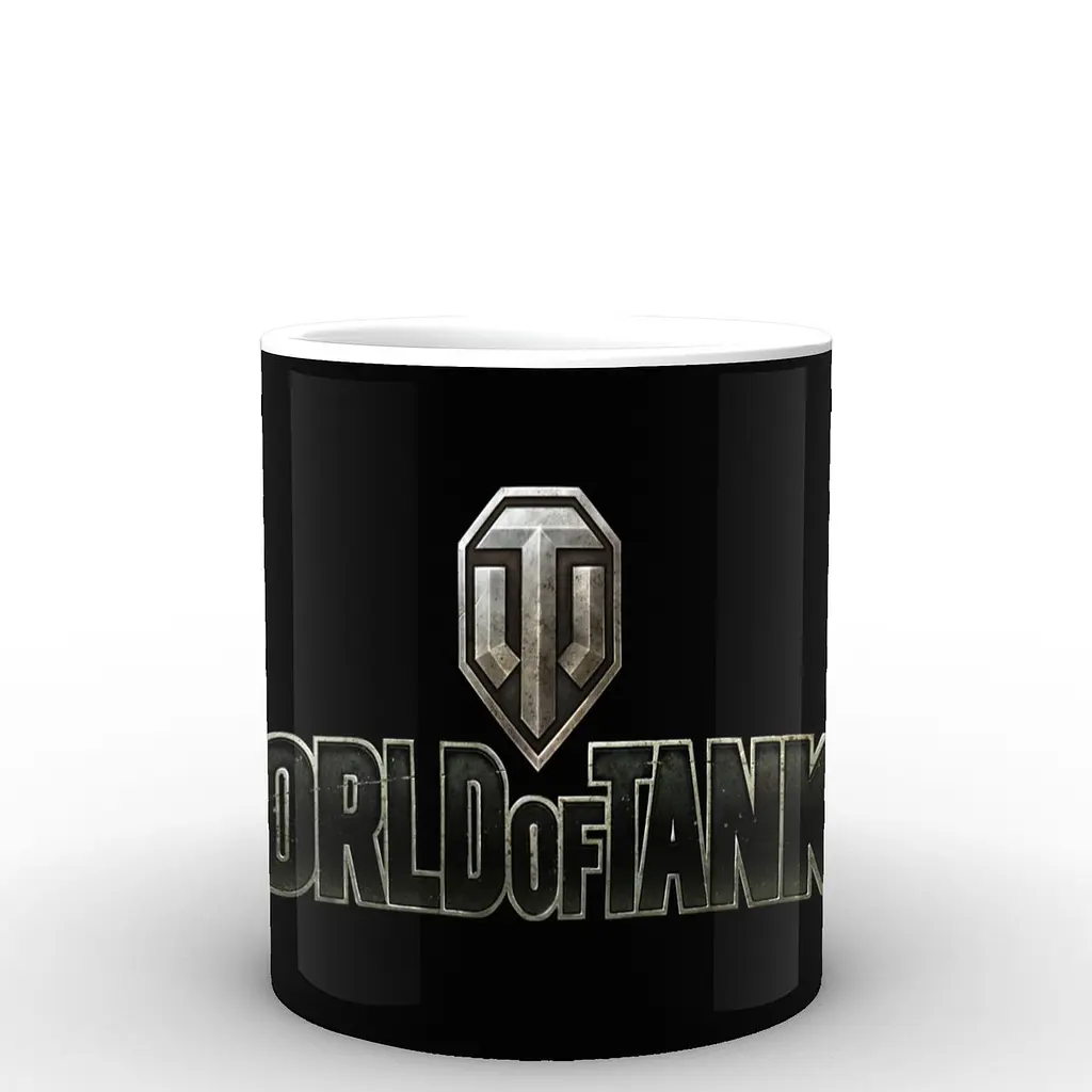 Кухоль GeekLand World of Tanks лого WT.02.016 330 мл білий - фото 3