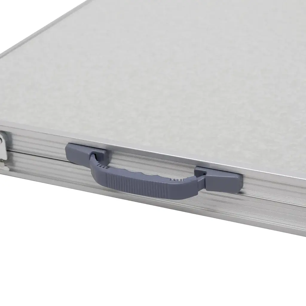 Стол со стульями Lugi 8812-4 раскладной 120х60х55 см белый - фото 5