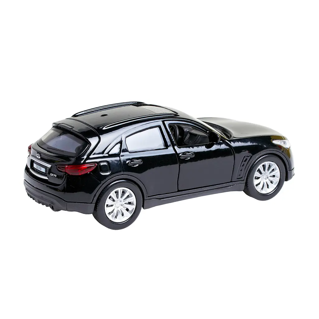 Автомодель Технопарк Infiniti QX70, 1:32, чорний (QX70-BK) - фото 5