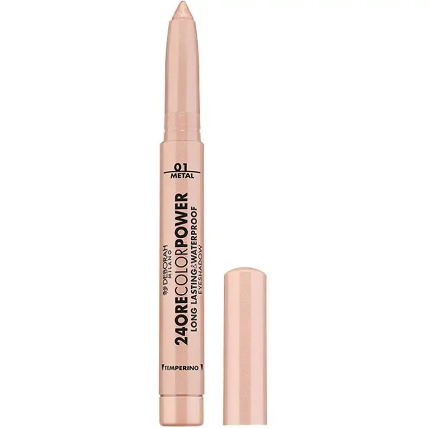 Тіні-олівець для повік Deborah Milano 24 Ore Color Power тон 01 (Champagn) 1.4 г - фото 2