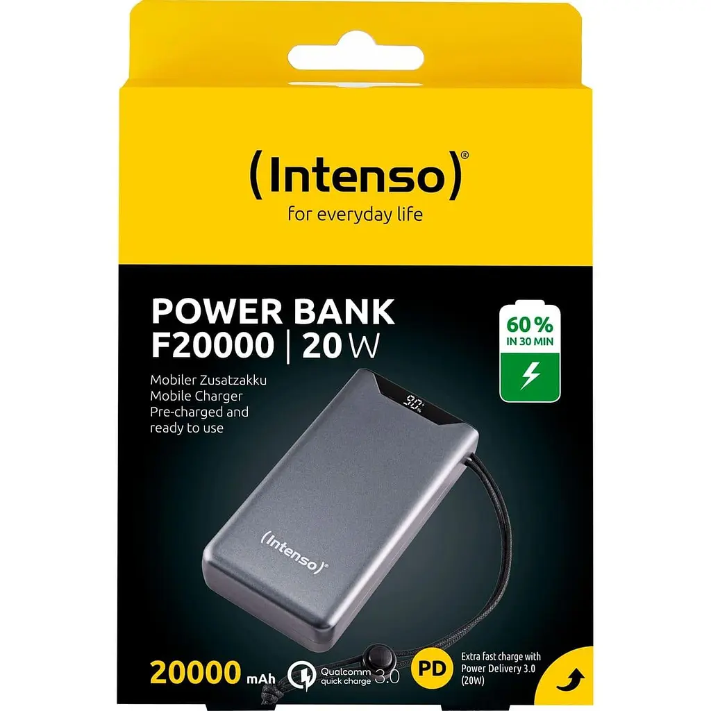 Павербанк Intenso Gray 20 000 mAh / 20 Вт (7332054) - фото 4