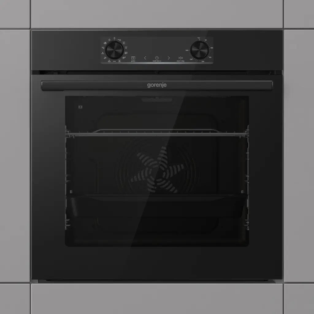 Духовой шкаф Gorenje электрический 77 л, A+, дисплей, IconLed, пиролиз, черный - фото 5